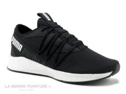 Puma NRGY Star Black White - Basket Noire Homme