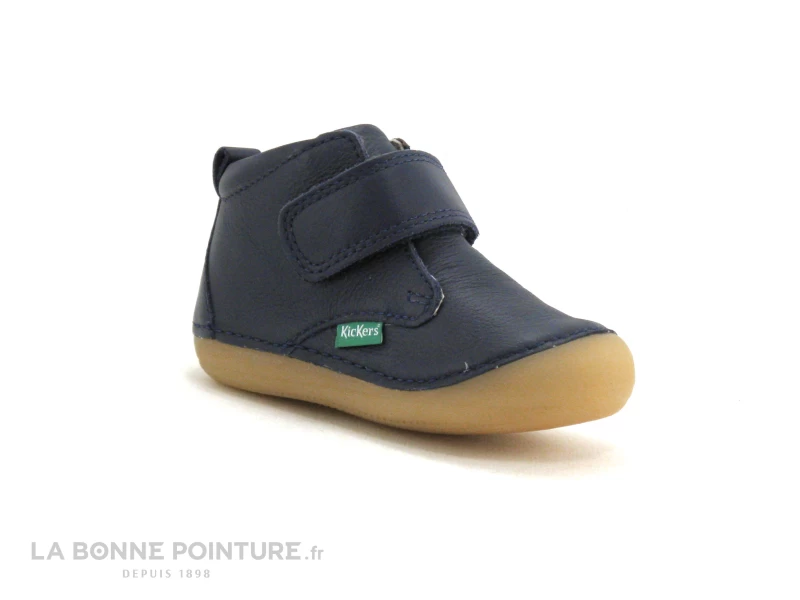 Kickers SABIO Marine Fonce - Boots Velcro BEBE - 584348-10 3 Kickers SABIO Marine Fonce - Boots Velcro BEBE - 584348-10