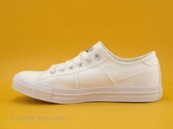 B Et M Banana Moon - RATISSE Blanc - Basket Femme Toile Blanche -Skechers Boutique cd24607c73b9e66c561f35ea11d5d5ef a293201 178863