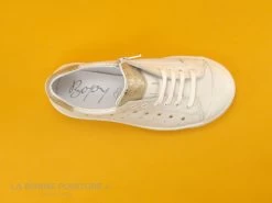 Bopy SAVA Blanc - Or Metal - Basket Mode Fille -Skechers Boutique cd24607c73b9e66c561f35ea11d5d5ef img 0012.jpg 146658