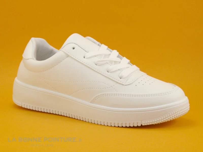 DT New York B430490 White - Basket Blanche Femme 3 DT New York B430490 White - Basket Blanche Femme