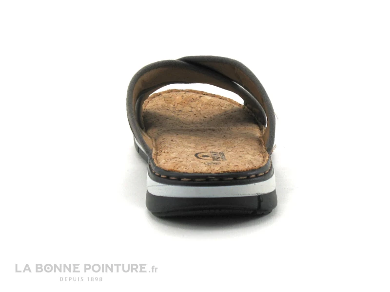 Point D Orgues REMINDER 09 Black Marron - Mule Homme 5 Point D Orgues REMINDER 09 Black Marron - Mule Homme – Image 4