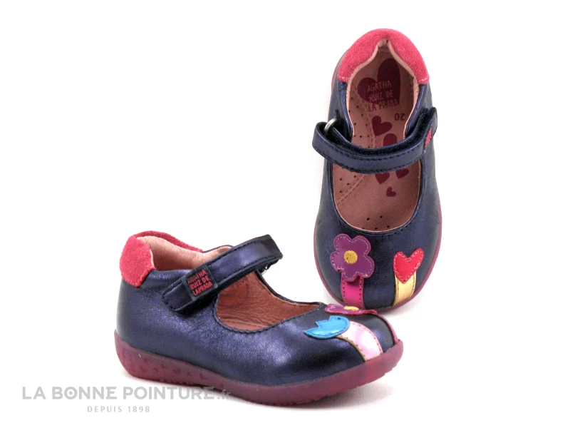 Agatha Ruiz De La Prada 171902 - Ballerine Bleu Marine 3 Agatha Ruiz De La Prada 171902 - Ballerine Bleu Marine
