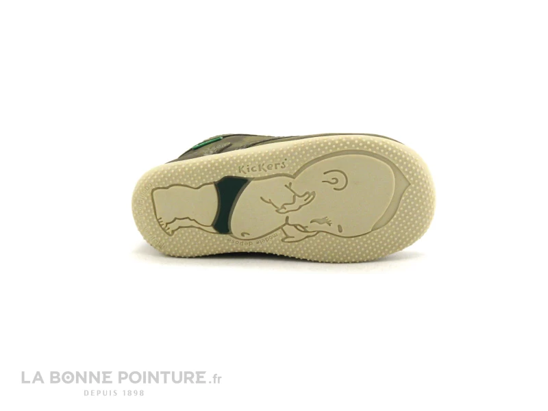 Kickers BONZIP Kaki Camouflage - 653092-10-203 - Chaussure BEBE 9 Kickers BONZIP Kaki Camouflage - 653092-10-203 - Chaussure BEBE – Image 7