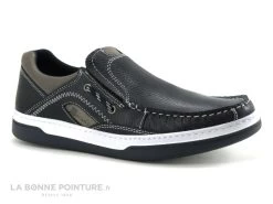 Morans VEILLON Marine - Beige - Mocassin Homme