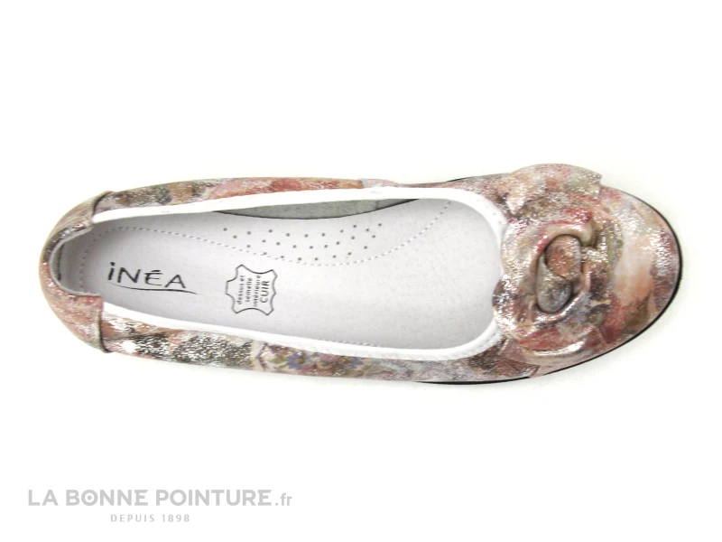 Inea ECLAT Rose Argent - Ballerine Mode Femme 8 Inea ECLAT Rose Argent - Ballerine Mode Femme – Image 6