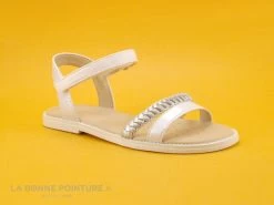Geox SP KARLY J0235D White - Sandale Fille