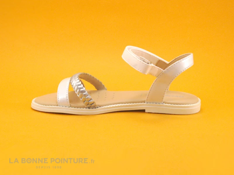 Geox SP KARLY J0235D White - Sandale Fille 5 Geox SP KARLY J0235D White - Sandale Fille – Image 3