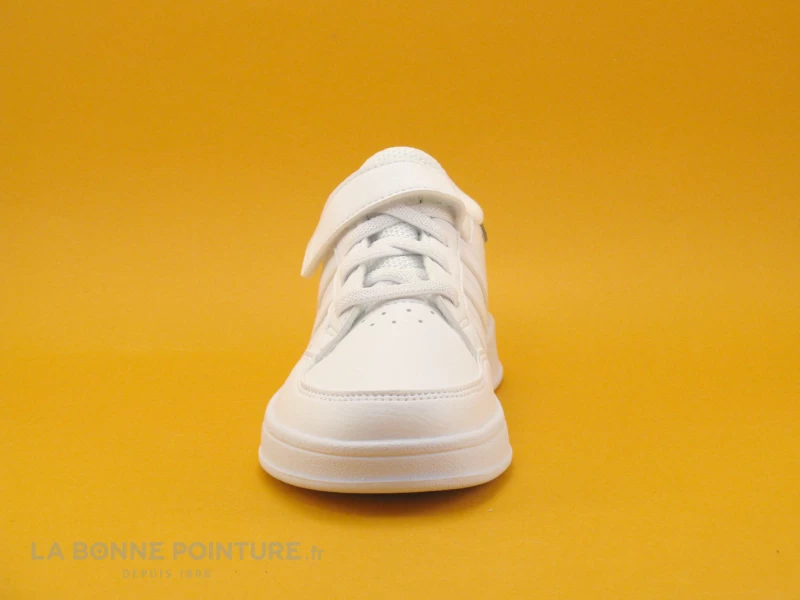 Adidas BREAKNET C - FZ0109 - Blanc Vert - Basket Enfant 4 Adidas BREAKNET C - FZ0109 - Blanc Vert - Basket Enfant â Image 2