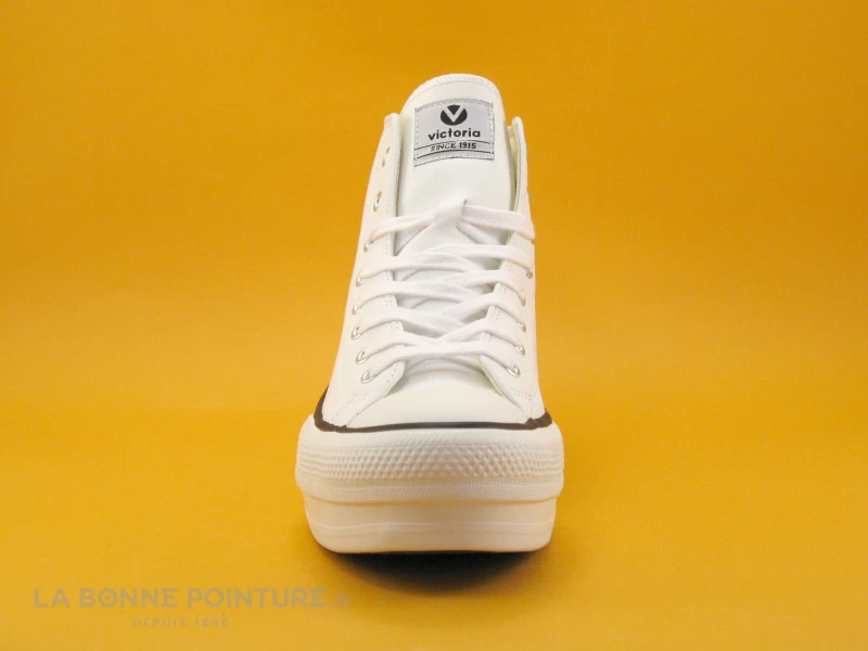 Victoria 061107 Blanco - Basket Montante Plateforme Blanche 4 Victoria 061107 Blanco - Basket Montante Plateforme Blanche – Image 2