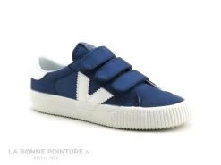 Victoria 065129 Bleu - Tennis Velcro GARCON