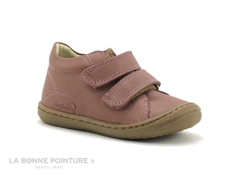 Bellamy PILOU - FLEXIBEL Rose - 2 Velcro - Bottillon BEBE Fille 7 Bellamy PILOU - FLEXIBEL Rose - 2 Velcro - Bottillon BEBE Fille – Image 5