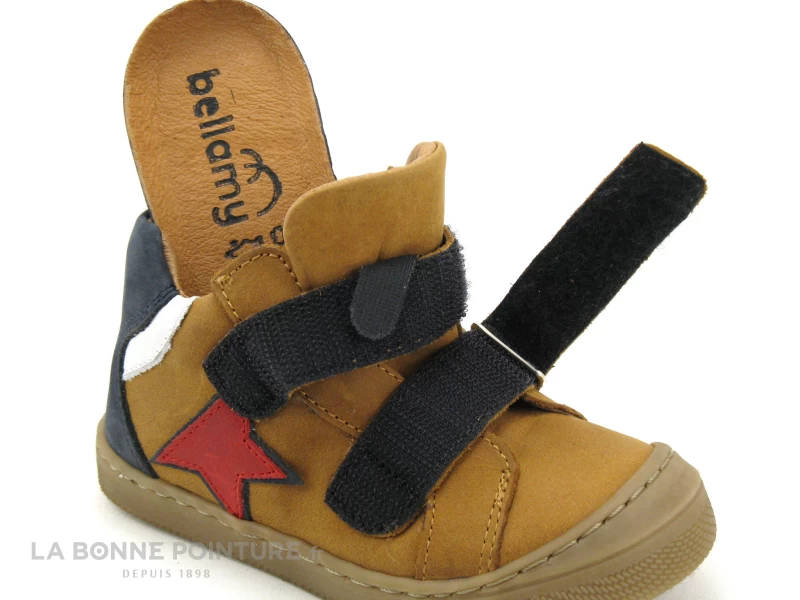 Bellamy GANKO Camel - Etoile - Boots GARCON - 2 Brides Scratch 7 Bellamy GANKO Camel - Etoile - Boots GARCON - 2 Brides Scratch – Image 5