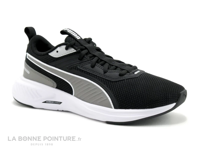 Puma Scorch Runner Noir Gris - Chaussure Sport Jr 7 Puma Scorch Runner Noir Gris - Chaussure Sport Jr – Image 5