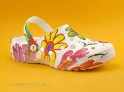 Woz Cheese Flowers - Blanc Et Fleurs Multicolores - Sabot Femme -Skechers Boutique cd24607c73b9e66c561f35ea11d5d5ef img 0953.jpg 145986