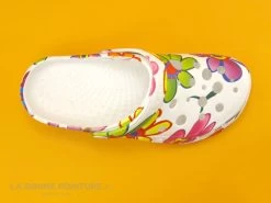 Woz Cheese Flowers - Blanc Et Fleurs Multicolores - Sabot Femme -Skechers Boutique cd24607c73b9e66c561f35ea11d5d5ef img 0958.jpg 145984
