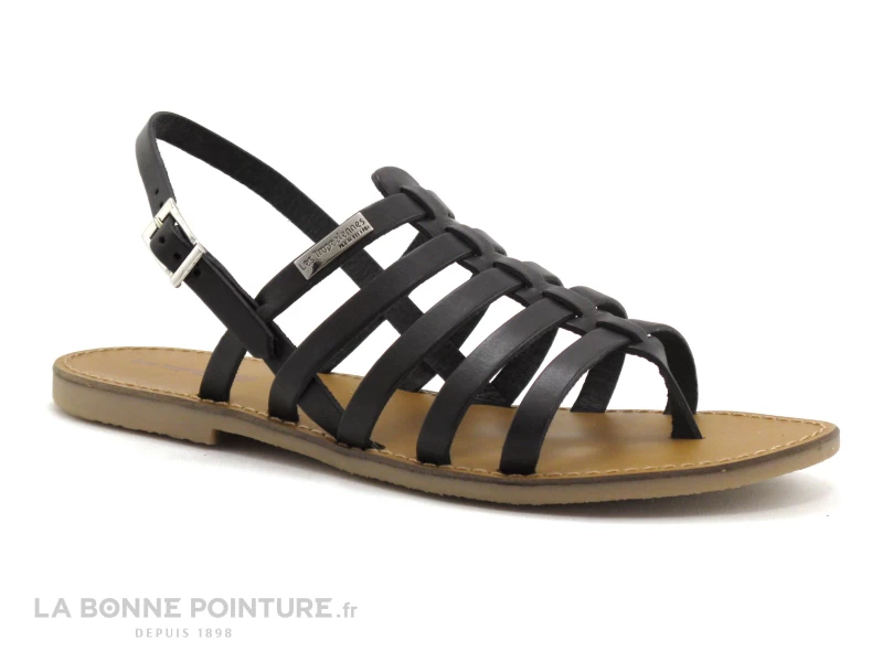 Tropeziennes HERILO Noir 11434 - Nu-pieds Entre-doigts 7 Tropeziennes HERILO Noir 11434 - Nu-pieds Entre-doigts – Image 5