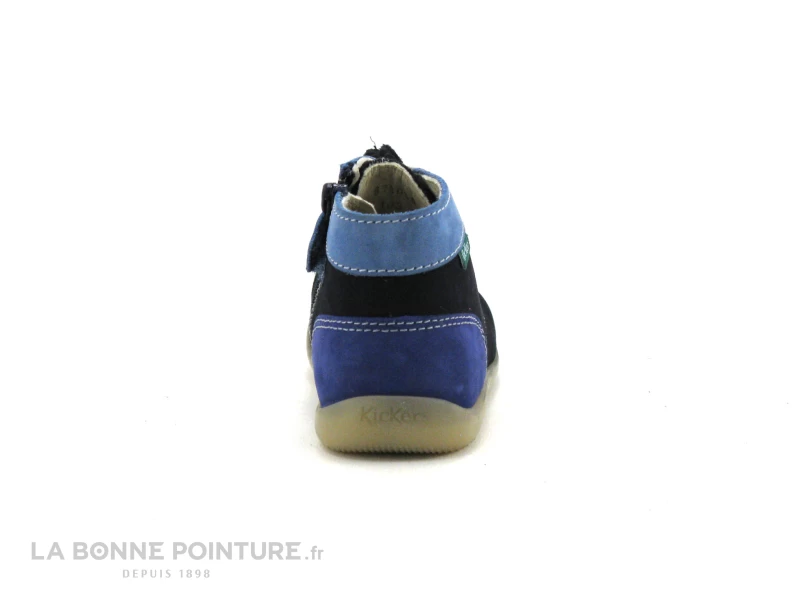 Kickers BONZIP-2 - Marine Bleu Tricolore - 879059 - Bottillon BEBE 6 Kickers BONZIP-2 - Marine Bleu Tricolore - 879059 - Bottillon BEBE – Image 4