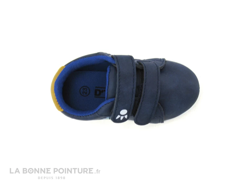 DT New York B311370 Navy - Basket BEBE Bleu Marine - 2 Velcros 5 DT New York B311370 Navy - Basket BEBE Bleu Marine - 2 Velcros – Image 3