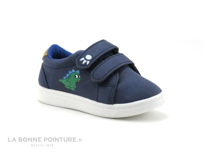 DT New York B311370 Navy - Basket BEBE Bleu Marine - 2 Velcros 3 DT New York B311370 Navy - Basket BEBE Bleu Marine - 2 Velcros