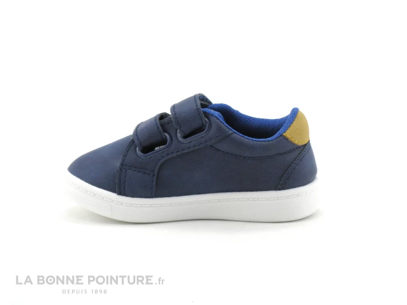 DT New York B311370 Navy - Basket BEBE Bleu Marine - 2 Velcros 4 DT New York B311370 Navy - Basket BEBE Bleu Marine - 2 Velcros – Image 2