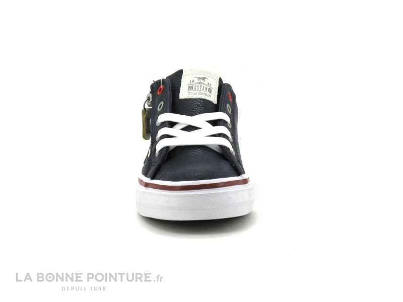 Mustang 5056 303 820 Navy - Basket Basse Bleu Marine 4 Mustang 5056 303 820 Navy - Basket Basse Bleu Marine – Image 2