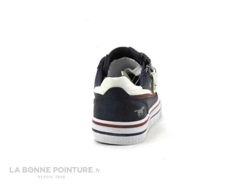 Mustang 5056 303 820 Navy - Basket Basse Bleu Marine 6 Mustang 5056 303 820 Navy - Basket Basse Bleu Marine – Image 4