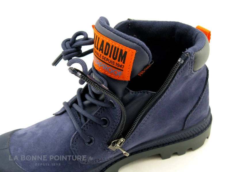 Palladium HI CUFF 21H77122 - Mood Indigo - Bottillon Bleu Marine Enfant 5 Palladium HI CUFF 21H77122 - Mood Indigo - Bottillon Bleu Marine Enfant – Image 3