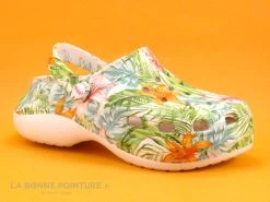 Woz DELFIN Ibiscus - Sabot Eva Femme Semelle Plateforme