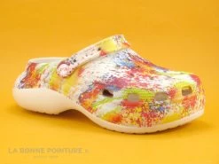 Woz DELFIN Tie Dye - Sabot Plateforme Eva Multicolore