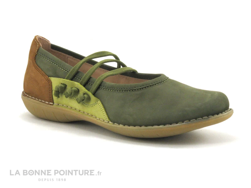 Alce Shoes 8598 Kaki Pistache Marron - Ballerine 7 Alce Shoes 8598 Kaki Pistache Marron - Ballerine – Image 5