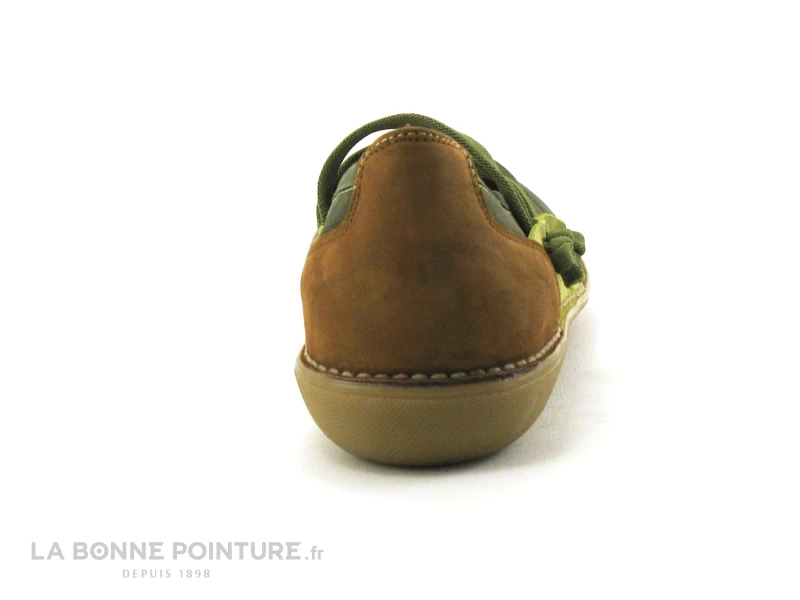 Alce Shoes 8598 Kaki Pistache Marron - Ballerine 6 Alce Shoes 8598 Kaki Pistache Marron - Ballerine – Image 4