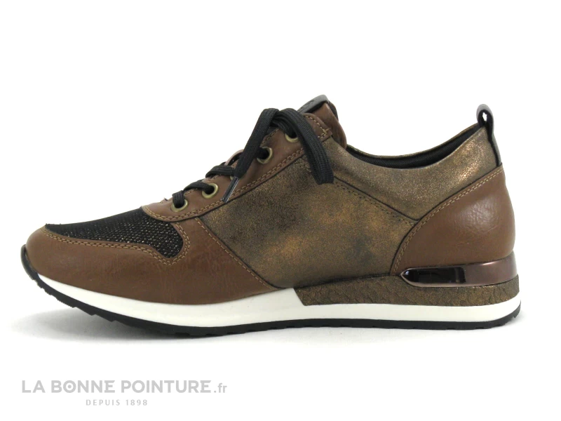 Remonte R2543-22 Chestnut Noir Bronze - Sneakers Mode Femme 5 Remonte R2543-22 Chestnut Noir Bronze - Sneakers Mode Femme – Image 3