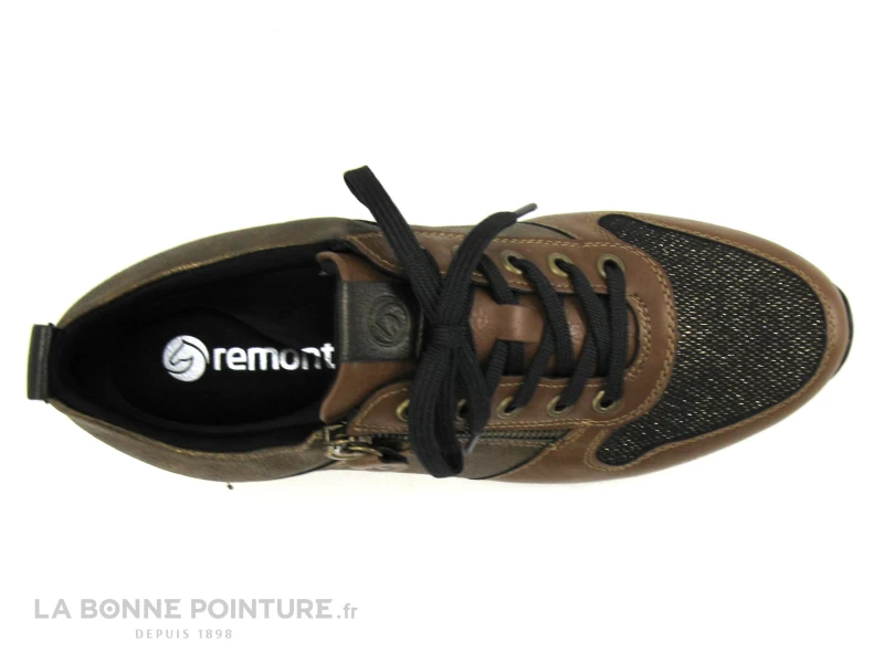Remonte R2543-22 Chestnut Noir Bronze - Sneakers Mode Femme 8 Remonte R2543-22 Chestnut Noir Bronze - Sneakers Mode Femme – Image 6