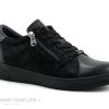 Geo Reino TELIBOU Noir - Chaussure Basse Femme Avec Zip
