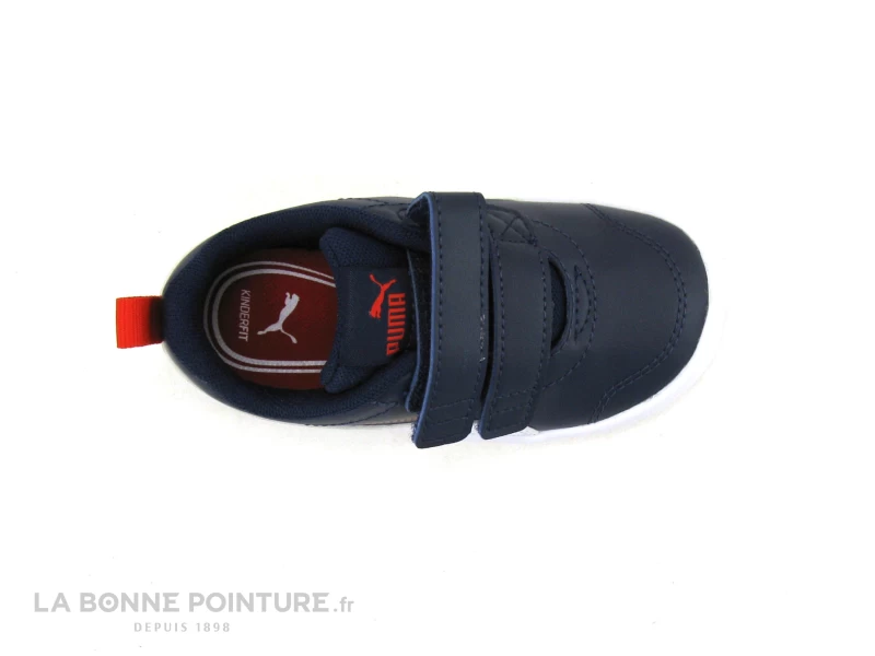 Puma COURTFLEX Bleu Marine - Basket Enfant Avec Scratches 8 Puma COURTFLEX Bleu Marine - Basket Enfant Avec Scratches – Image 6