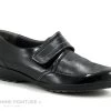 Suave LONDON 8010T - Noir - Noir Verni - Chaussure Femme Avec Velcro