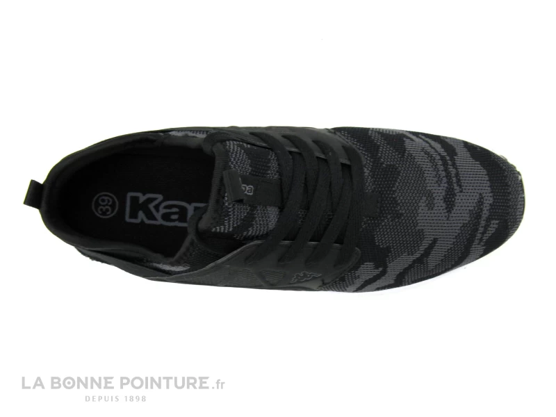 Kappa San Diego Lace - 3117LSW - Noir Gris - Basket Sport Juniors 6 Kappa San Diego Lace - 3117LSW - Noir Gris - Basket Sport Juniors – Image 4