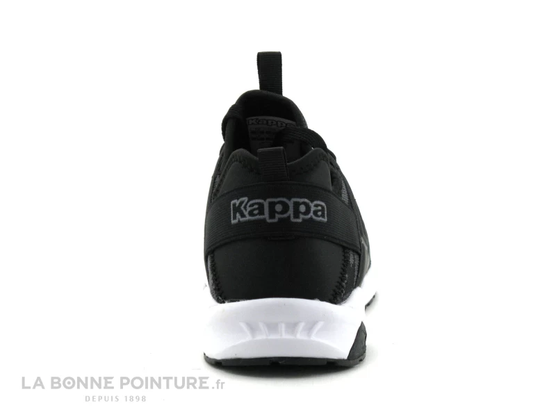 Kappa San Diego Lace - 3117LSW - Noir Gris - Basket Sport Juniors 5 Kappa San Diego Lace - 3117LSW - Noir Gris - Basket Sport Juniors – Image 3