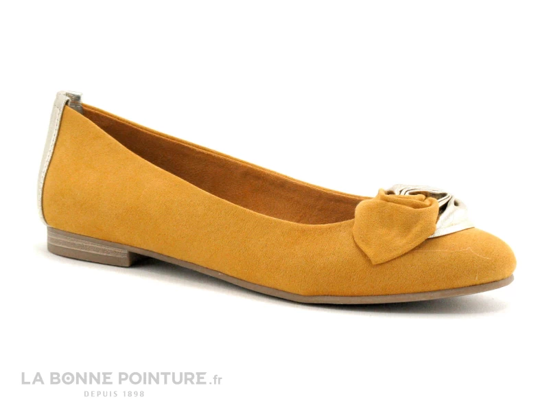 Marco Tozzi 2-22108-22 - Jaune Safran - Ballerine Femme 3 Marco Tozzi 2-22108-22 - Jaune Safran - Ballerine Femme