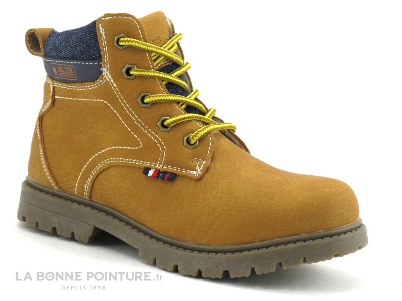 Wipop WYELKOR Camel - Jeans - Boots GARCON Marron 3 Wipop WYELKOR Camel - Jeans - Boots GARCON Marron