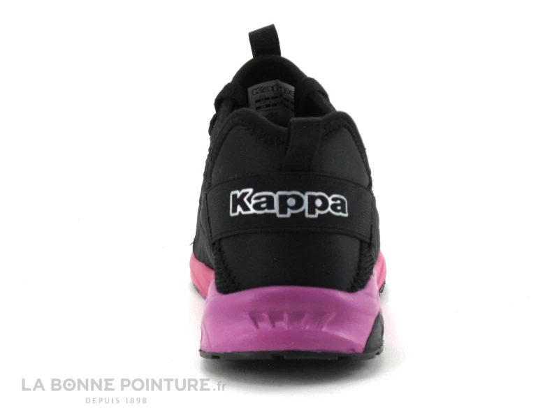 Kappa SAN PUERTO 35156HW A3Z Black Grey Fuchsia - Basket Fille 6 Kappa SAN PUERTO 35156HW A3Z Black Grey Fuchsia - Basket Fille – Image 4