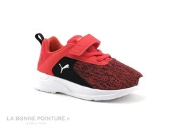 Puma COMET 2 Rose - Basket Fille Avec Elastique Et Velcro