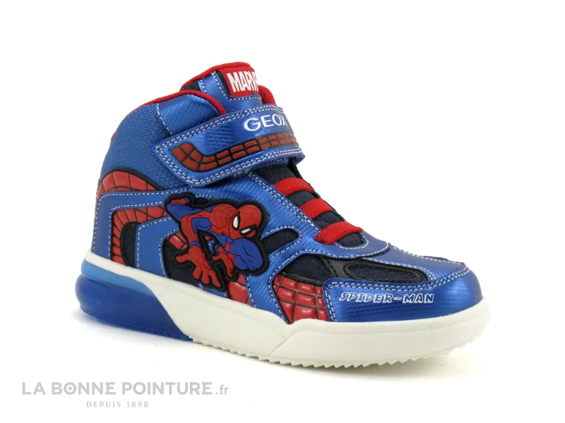 Geox Spiderman J269YC Grayjay Boy - Navy Royal - Basket Montante 7 Geox Spiderman J269YC Grayjay Boy - Navy Royal - Basket Montante – Image 5