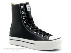 Victoria 061120 Noir - Basket Montante - Semelle Plateforme