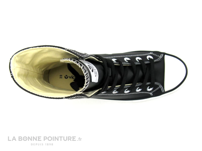 Victoria 061120 Noir - Basket Montante - Semelle Plateforme 8 Victoria 061120 Noir - Basket Montante - Semelle Plateforme – Image 6