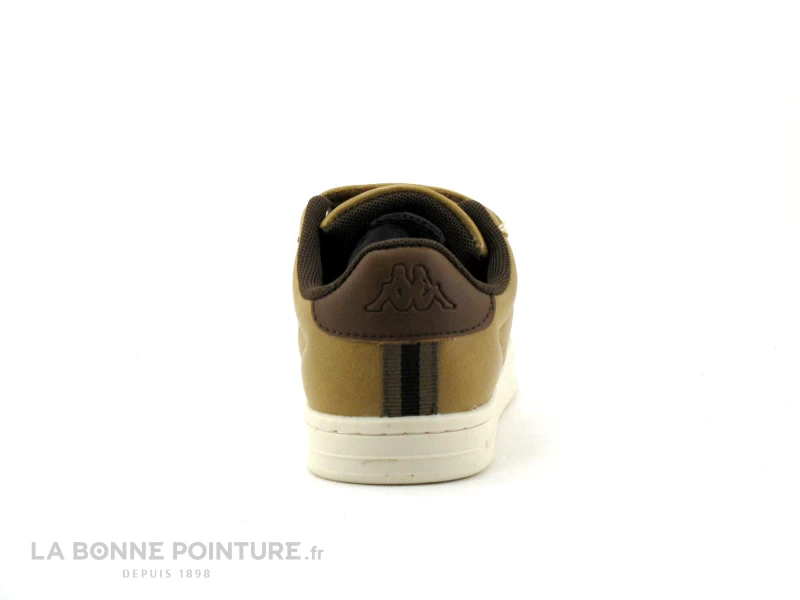 Kappa LOGO ALPHA 2V Yellow Tan - Dk Brown - Basket Velcro GARCON 5 Kappa LOGO ALPHA 2V Yellow Tan - Dk Brown - Basket Velcro GARCON – Image 3