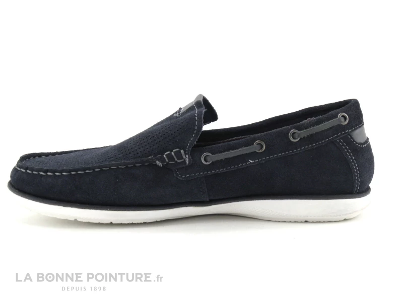 Point D Orgues POSA Bleu Marine - Mocassin Homme 5 Point D Orgues POSA Bleu Marine - Mocassin Homme – Image 3
