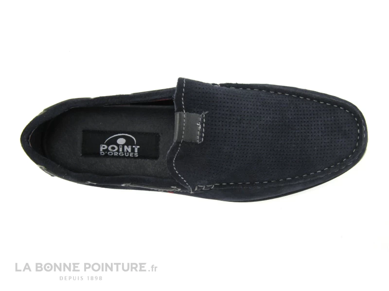 Point D Orgues POSA Bleu Marine - Mocassin Homme 6 Point D Orgues POSA Bleu Marine - Mocassin Homme – Image 4