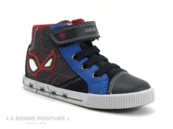 Geox Basket Spiderman B26A7C Kilwi - Navy Royal - Sneakers GARCON
